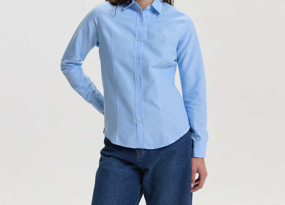 Camisa Maizani Oxford Liso (Dama)