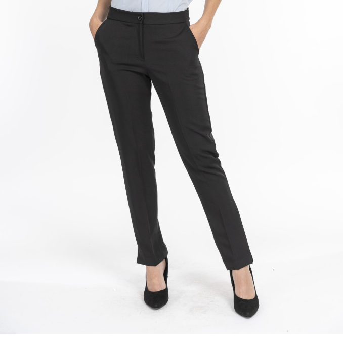Pantalon Tiro Alto/Corte Slim (Dama)