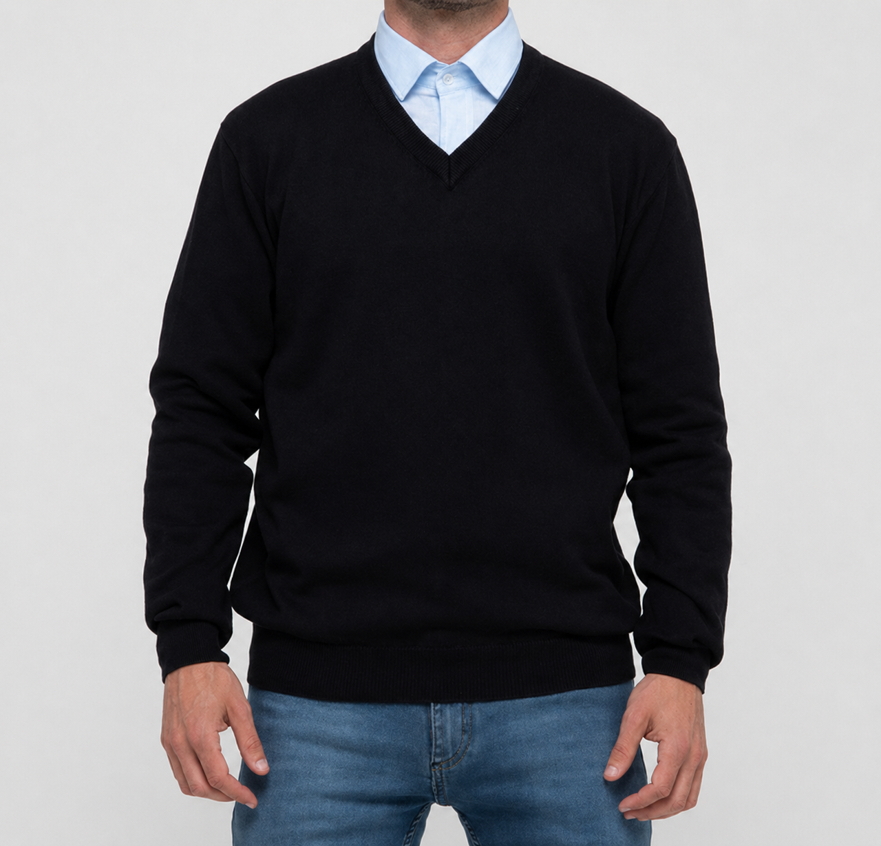 Sweater Escote V (Hombre)