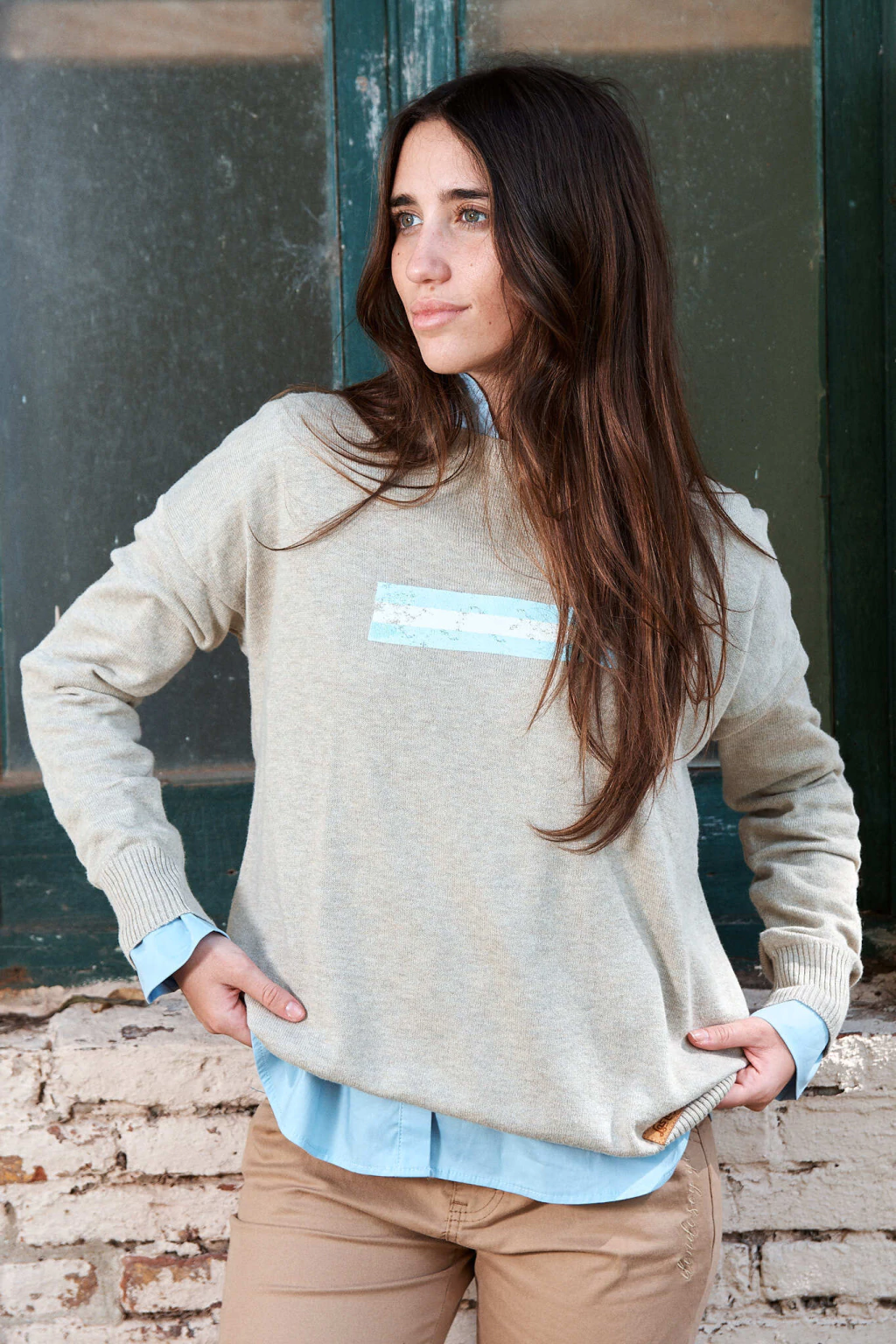 Sweater Clasico Est. Bandera