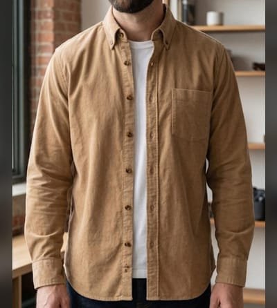 CAMISA CORDEROY AZ.PAT