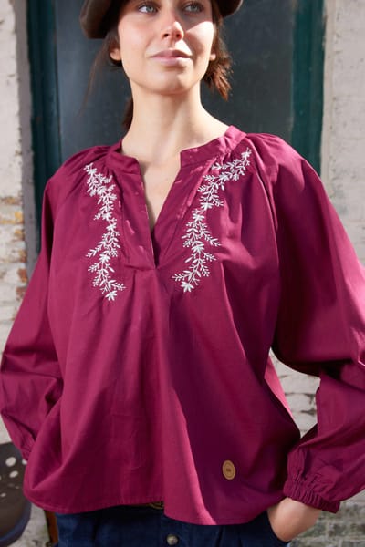 CAMISOLA FLOR SILVESTRE LAS TAGUAS