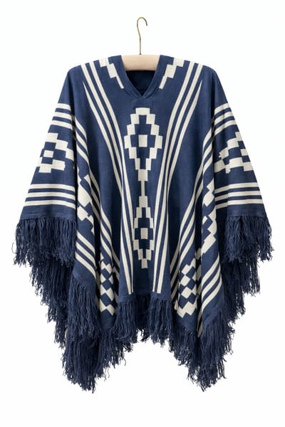 PONCHO DOBLE FAZ TIERRA ARGENTINA