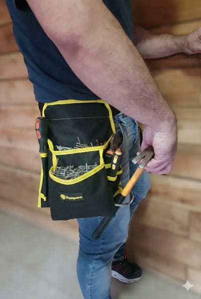 PORTA HERRAMIENTAS CLAVERA DOBLE REFORZ